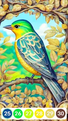 Birds Color By Number screenshot 4