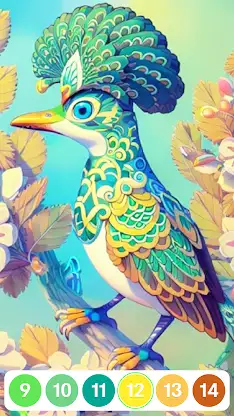 Birds Color By Number screenshot 1