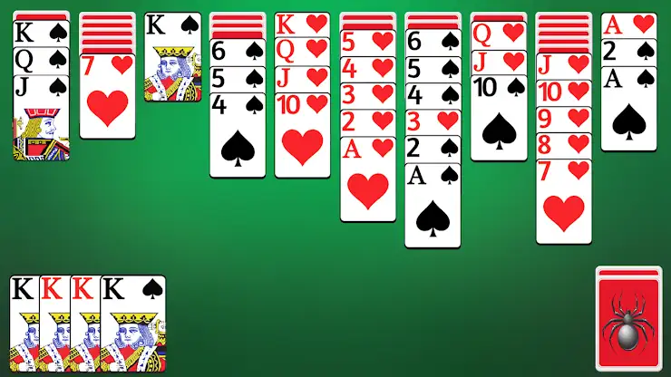 Spider Solitaire screenshot 7