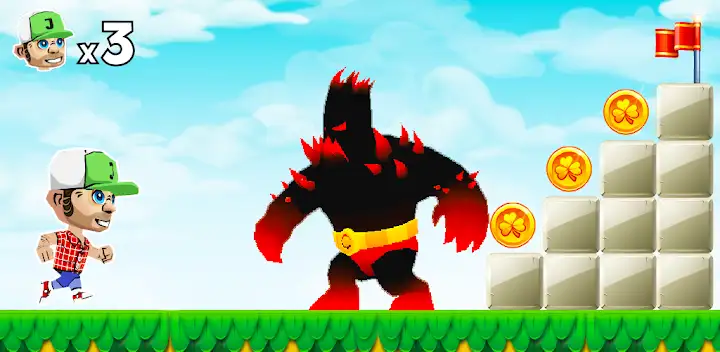 Super Jack World — Android game banner