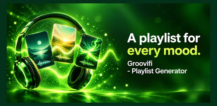 Groovifi - Playlist Generator — Android app banner