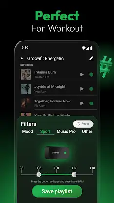 Groovifi - Playlist Generator screenshot 3