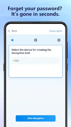 PassFab 4Winkey(Android) screenshot 2