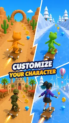 Skateboard Surfers screenshot 6