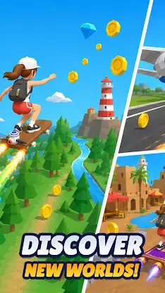 Skateboard Surfers screenshot 3