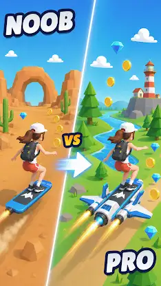 Skateboard Surfers screenshot 5