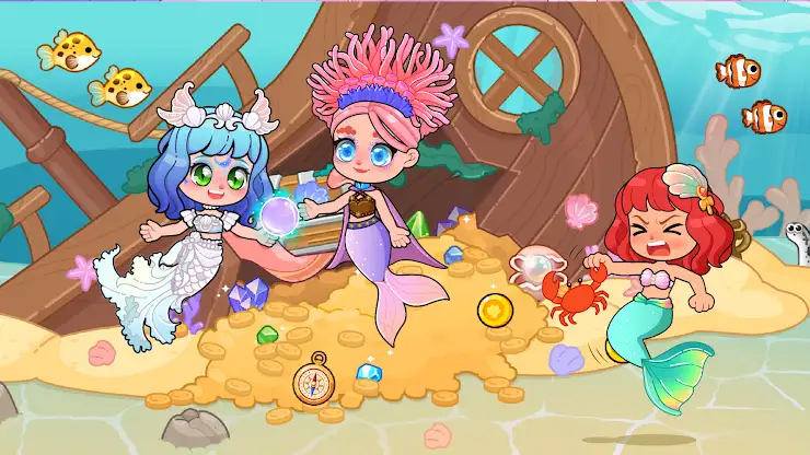 Pawzii Mermaid Life screenshot 2