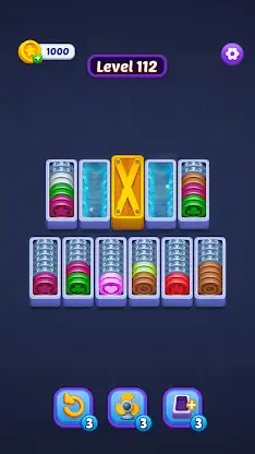 Coin Stack: Sort Puzzle screenshot 3
