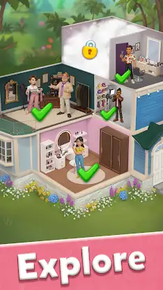 Glow Tales: Merge & Makeover screenshot 5