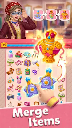 Glow Tales: Merge & Makeover screenshot 4