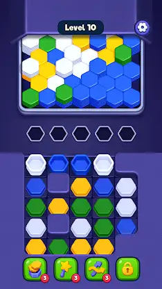 Hexa Fall: Color Sort screenshot 4