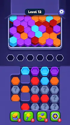 Hexa Fall: Color Sort screenshot 5