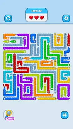 Wiggle Escape: Snake Puzzle screenshot 2