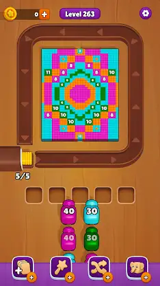 Wood Loop: Cube Shooter screenshot 6