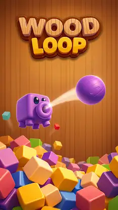 Wood Loop: Cube Shooter screenshot 7