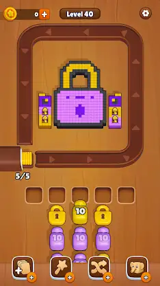 Wood Loop: Cube Shooter screenshot 1