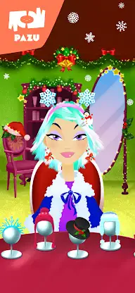 Girls Hair Salon Christmas screenshot 6