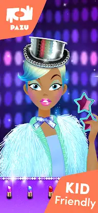 Makeup girls star dress up screenshot 3