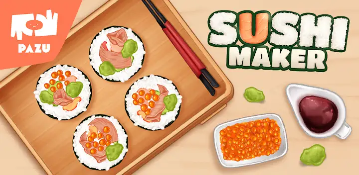 Sushi Maker Kids Cooking Games — Android game banner