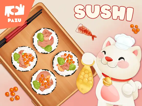 Sushi Maker Kids Cooking Games screenshot 10