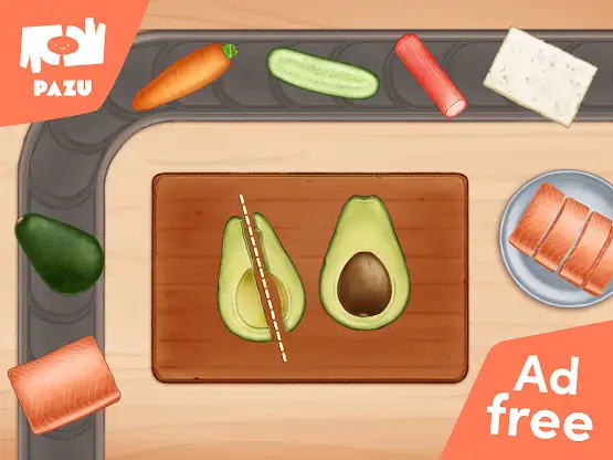 Sushi Maker Kids Cooking Games screenshot 7
