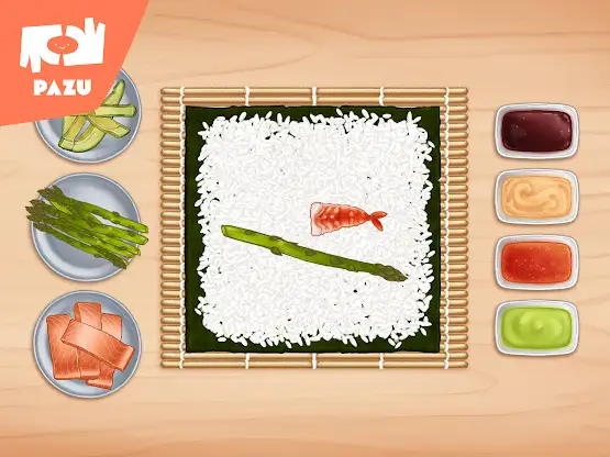 Sushi Maker Kids Cooking Games screenshot 9