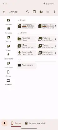 Oojao Files Manager screenshot 1