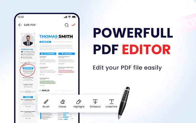 PDF Bearbeiten: PDF Konverter screenshot 3