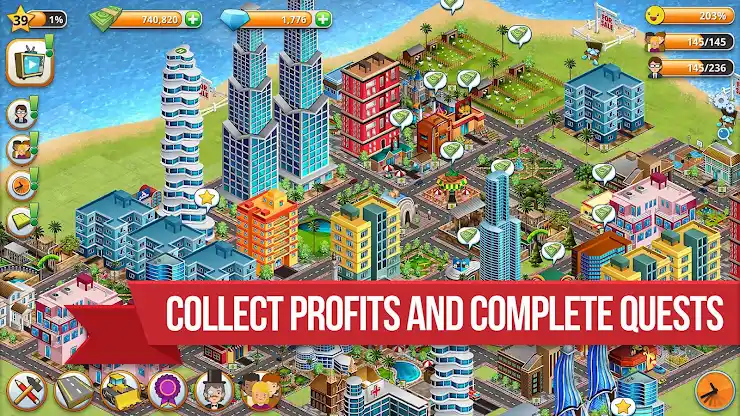 Village Island City Simulation screenshot 4