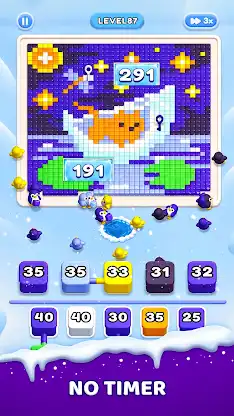 Penguin Flow: Pixel Puzzle screenshot 6