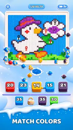 Penguin Flow: Pixel Puzzle screenshot 3