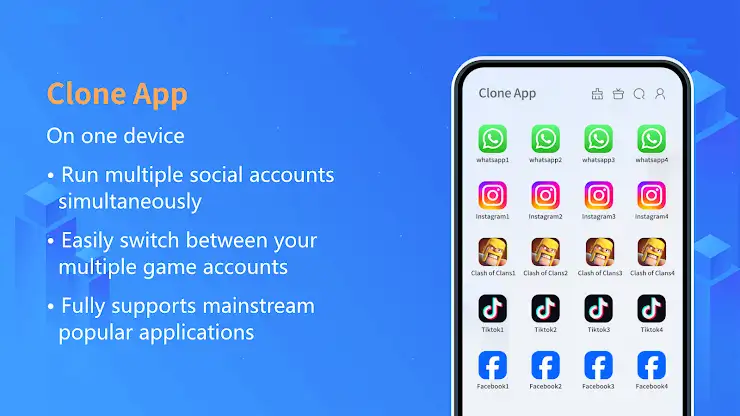 Clone App-Parallel Dual Space screenshot 1