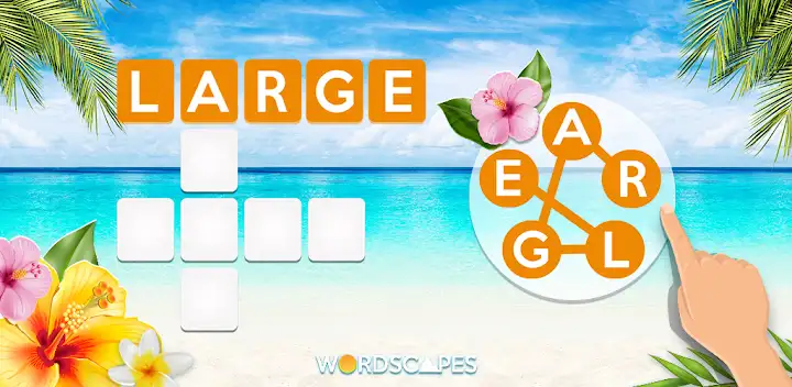 Wordscapes: Word puzzle game — Android game banner