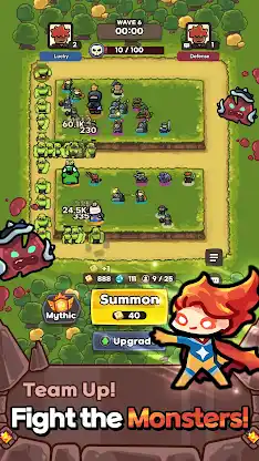 Lucky Defense screenshot 2