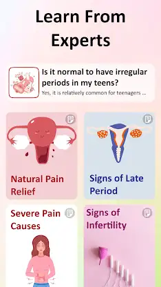 Periodo & Calendário Menstrual screenshot 7