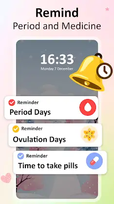 Periodo & Calendário Menstrual screenshot 5