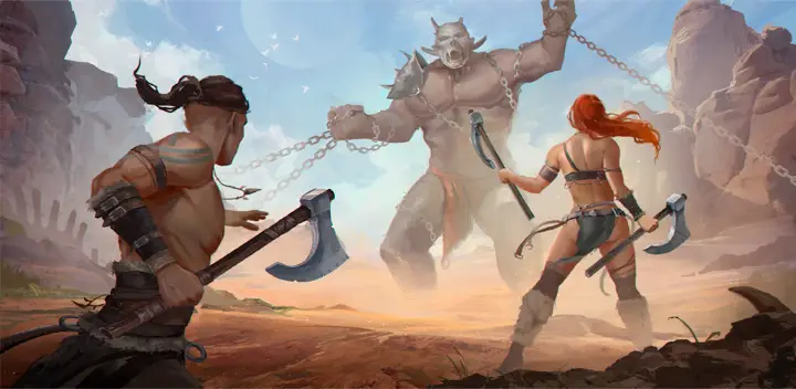 Exile: Wasteland Survival RPG — Android game banner