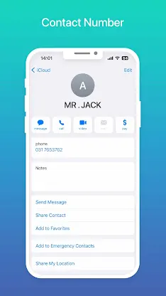 Contacts Phone: Simple & Clean screenshot 2