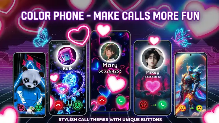 Color Phone: Call Screen Theme screenshot 3
