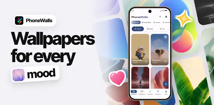4K Wallpapers - PhoneWalls — Android app banner