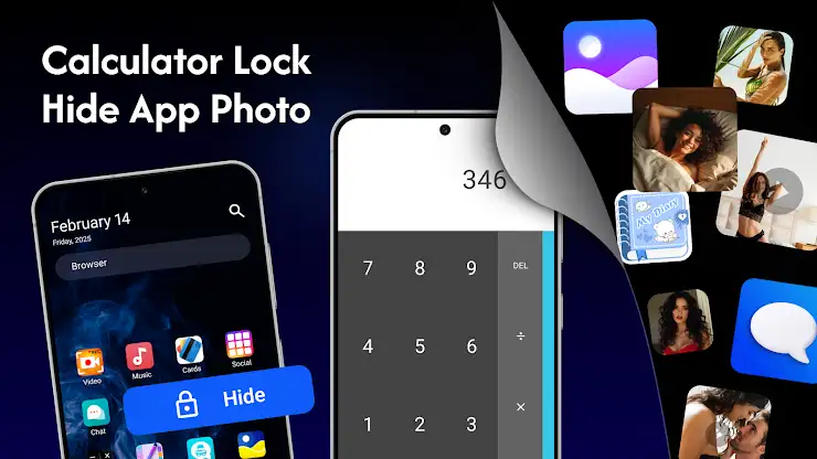 Calculator Lock Hide App Photo screenshot 7