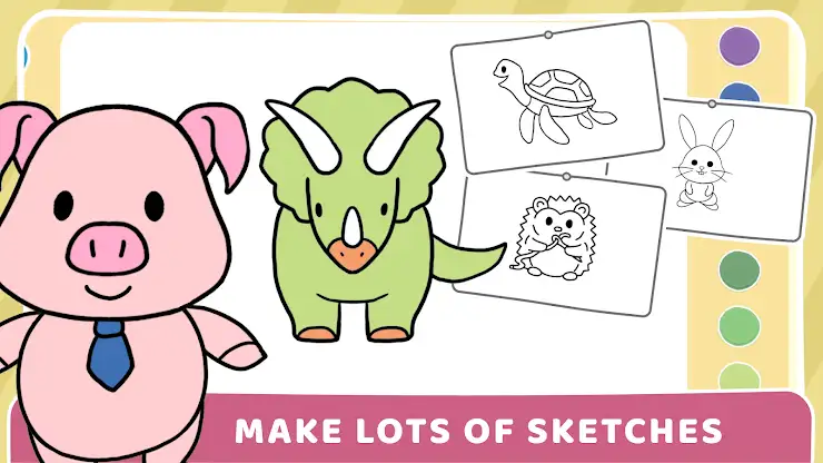 Kids Learning: Draw and Color screenshot 4