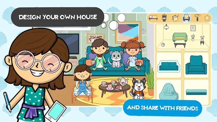 Lila's World:Create Play Learn screenshot 1