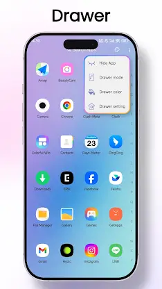 PiOS Launcher: Pi OS, π, theme screenshot 3