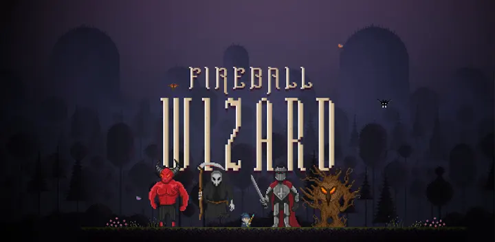 Fireball Wizard — Android game banner