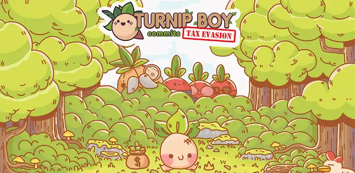 Turnip Boy Commits Tax Evasion — Android game banner