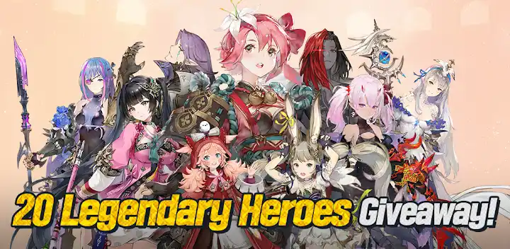 Gran Saga Idle:KNIGHTSxKNIGHTS — Android game banner