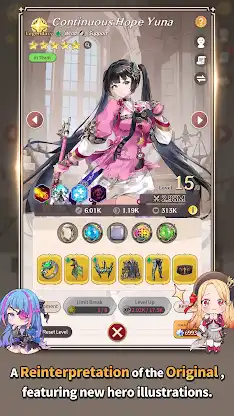 Gran Saga Idle:KNIGHTSxKNIGHTS screenshot 1