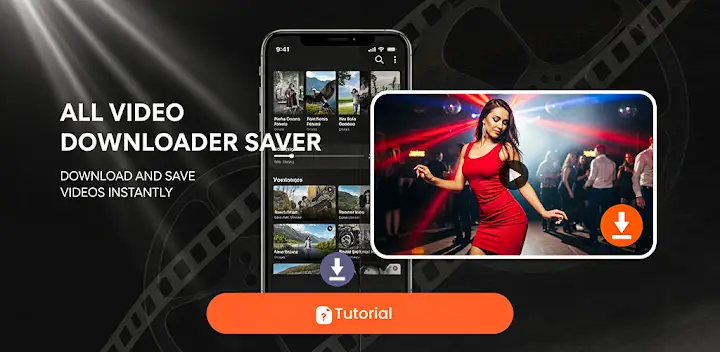 All Video Downloader - Saver — Android app banner