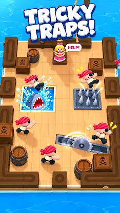 Pirate Shove: Push Puzzle screenshot 3